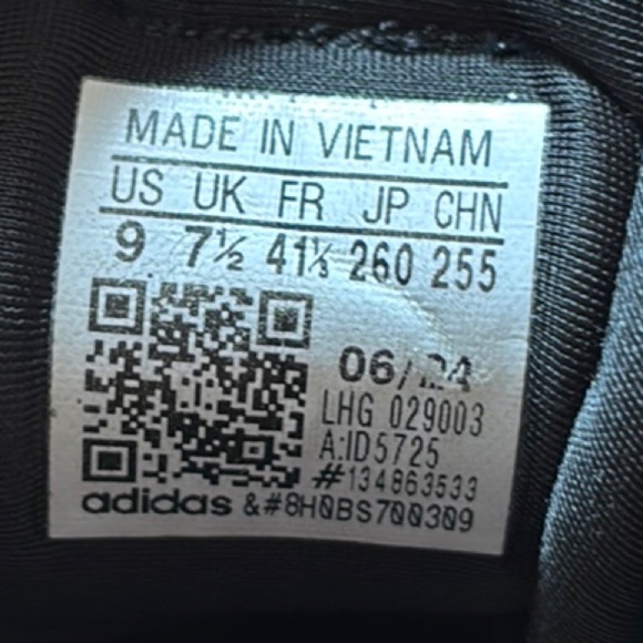 Adidas Crazyflight 5 Mid Indoor Volleyball Shoes – Women’s Size 9 - Picture 9 of 9